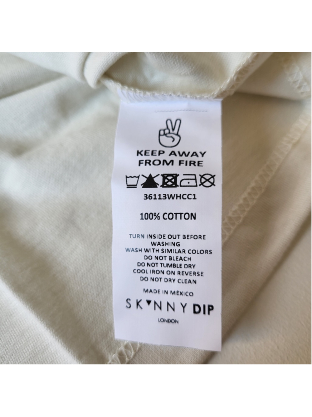 Women's Skinnydip London Only In Dreams Anime Graphic T-Shirt–Beige–Size XL-NWT - Picture 7 of 10